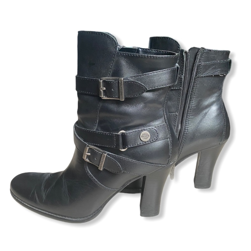 High Heeled Harley Davidson Boots